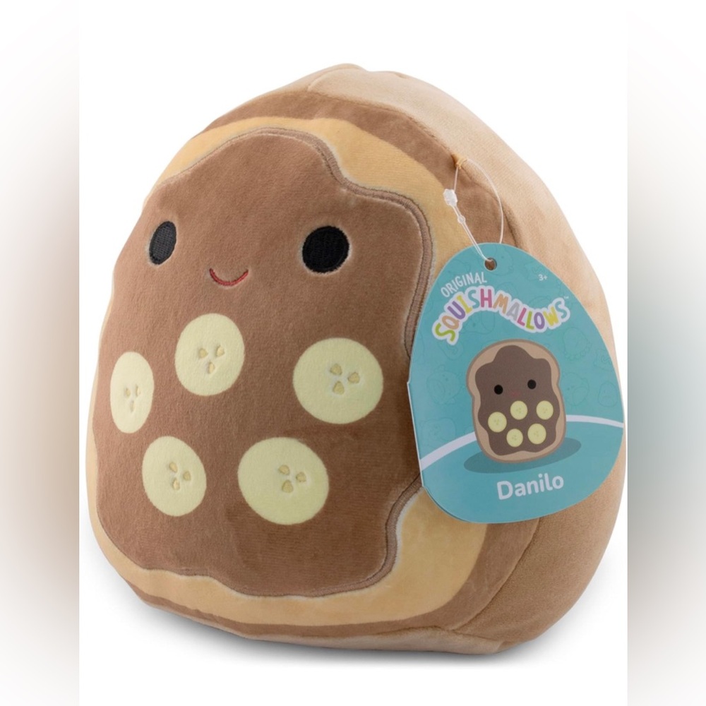 NWT Danilo the Banana Chocolate Toast 8" Squishmallow - Picture 5 of 5